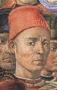 Benozzo Gozzoli Detail from The Procession of the Magi oil painting on canvas